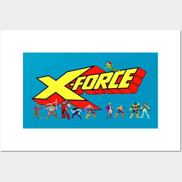 Superhero Force Wall Art by TheM6P